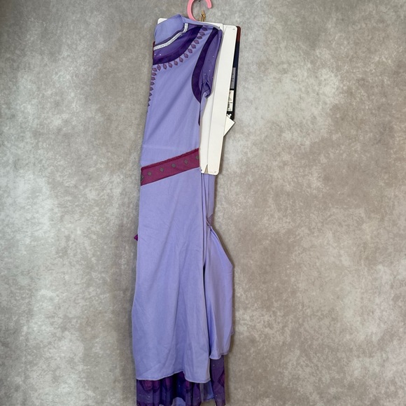 NWT Disney Wish Asha‎ Costume Dress Up Size Small 6/6X Disguise Purple - Picture 4 of 4